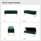 Pouf de table basse capitonné en cuir végétalien intégral avec pieds en bois