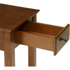 Table d'appoint en bois avec 1 tiroir