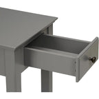 Table d'appoint en bois avec 1 tiroir