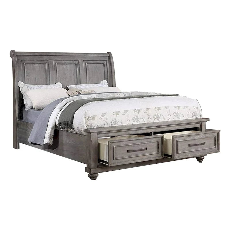 Banc de rangement contemporain en velours avec dessus relevable et clous décoratifs