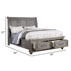 Banc de rangement contemporain en velours avec dessus relevable et clous décoratifs