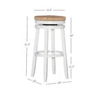 Petit canapé en tissu mélangé de polyester avec pieds en bois, 6 options de couleur