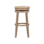 Petit canapé en tissu mélangé de polyester avec pieds en bois, 6 options de couleur