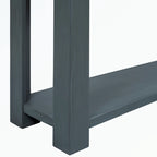 Console avec tiroirs de rangement et étagère inférieure
