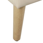 Canapé d'angle inclinable en similicuir avec console de rangement