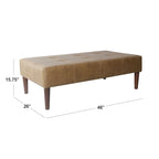 Canapé d'angle inclinable en similicuir avec console de rangement