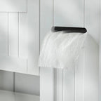 Meuble de rangement de salle de bain peu encombrant au-dessus des toilettes avec étagères réglables