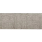 Table à manger rectangulaire avec rallonges en chêne gris