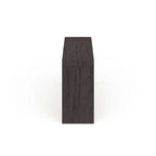 Console en placage de bois noir avec finition ébène, 147 cm