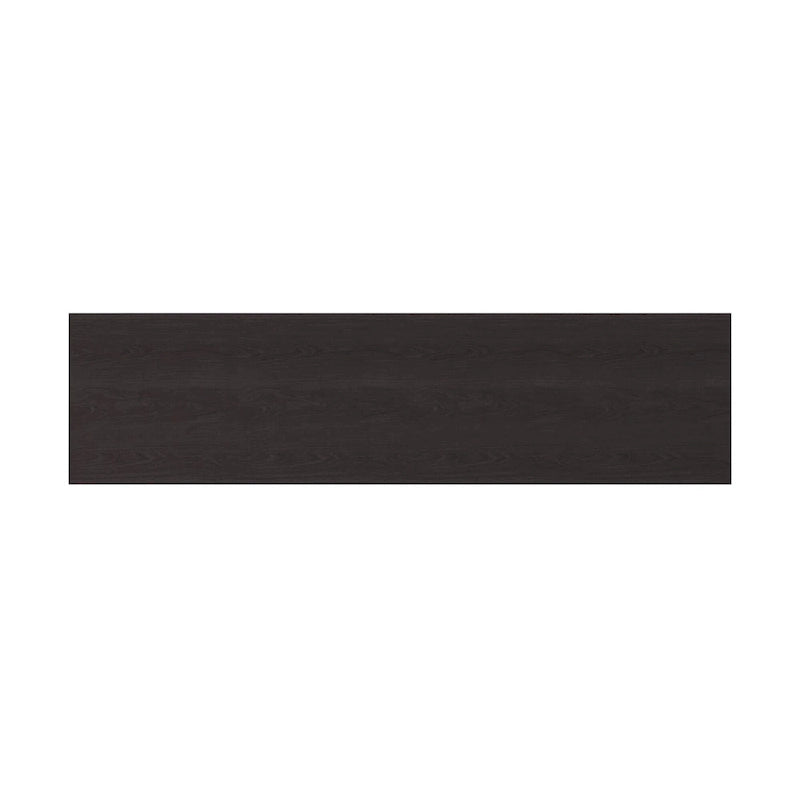 Console en placage de bois noir avec finition ébène, 147 cm
